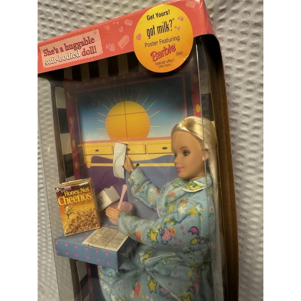 RARE Vntg 1999 Special Edition Breakfast w/Barbie (soft bodied doll) New In‎ Box - Picture 6 of 16